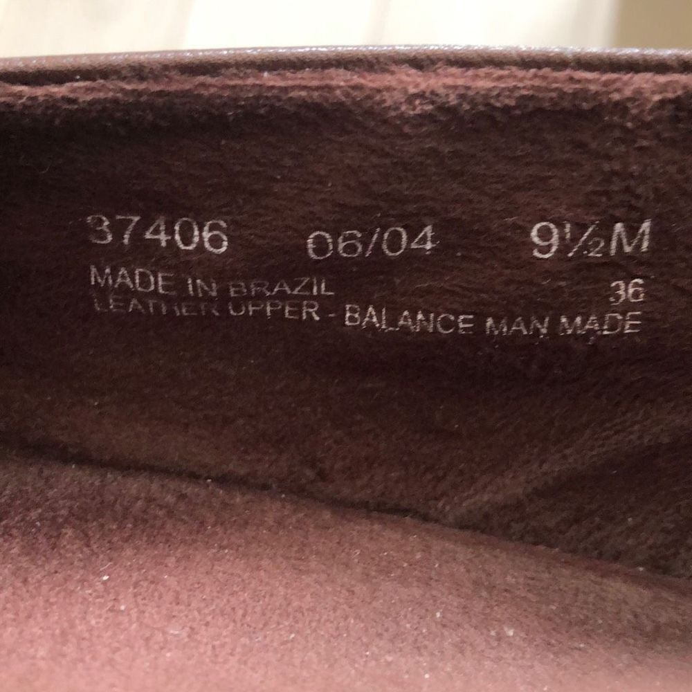 Clarks Women's Leather Cheyn Madi Slip-on Loafer Flats Brown Size 9.5M - Picture 4 of 4